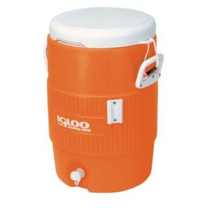 5 Gal Orange Water Cooler